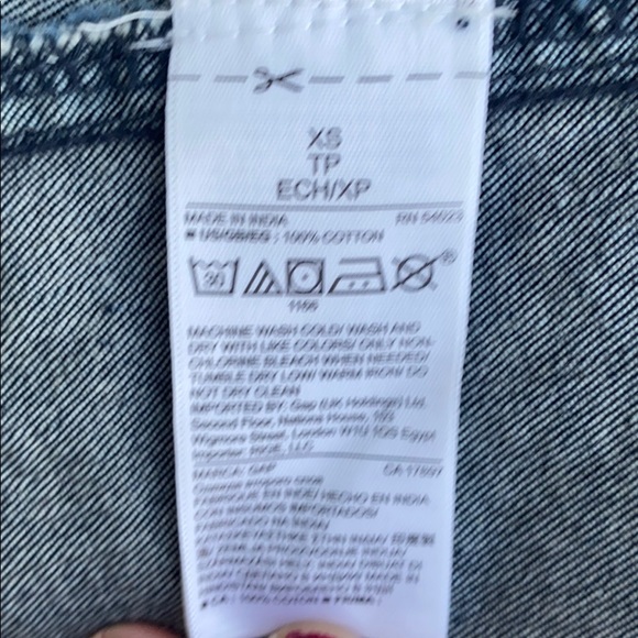 Gap 1969 Denim wrap skirt - Picture 7 of 8